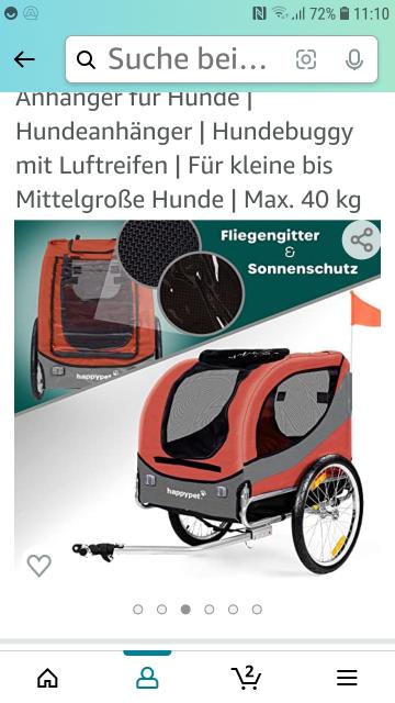 Hundeanhänger für Fahrad  - Hundeanhaenger - Liebenwalde 