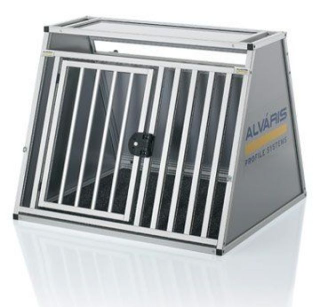 Alu-Hundetransportbox   www.nord-sued-handel.de - Hunde Zubehoer - Fröndenberg