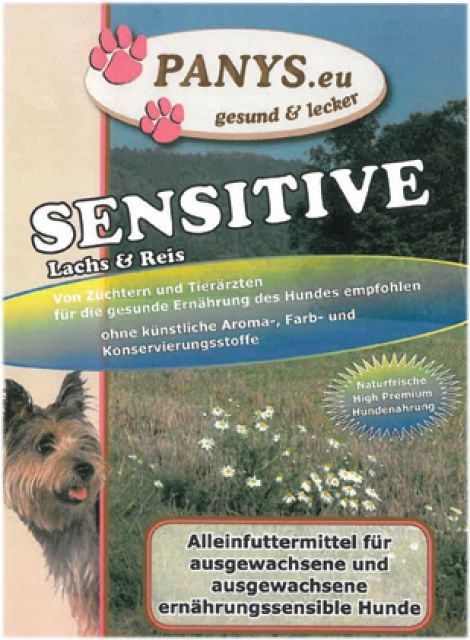 Sensitive Hunde Trockenfutter  Lachs & Reis - 2 KG- 5 Kg & 12 Kg - Hunde Zubehoer - Buchholz