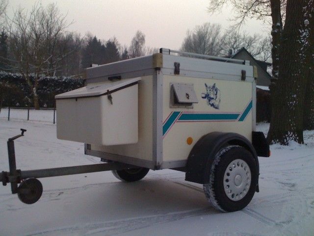 2er WT Metall Hundeanhänger - Hundeanhaenger - Gronau