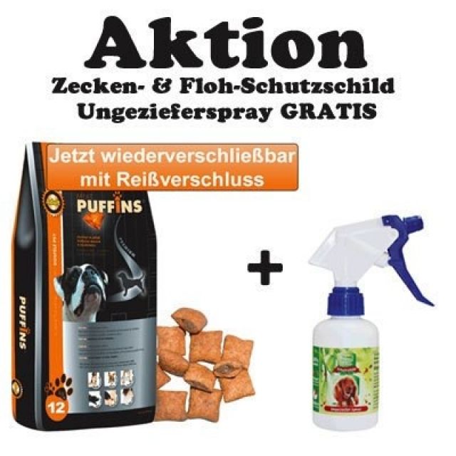 Kostenlos: Zecken- und Flohschutzschild Ungezieferspray - Hunde Zubehoer - Bruckmühl